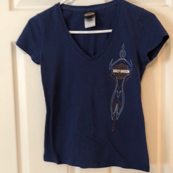Harley-Davidson Tops - Cute Harley Davidson XS v neck tee FL
